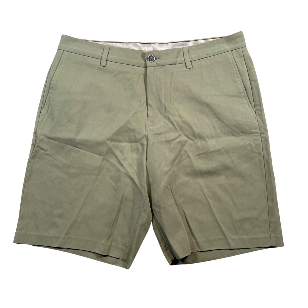 Tommy Bahama Mens 100% Silk Chino Shorts Khaki Tan Size Size 36